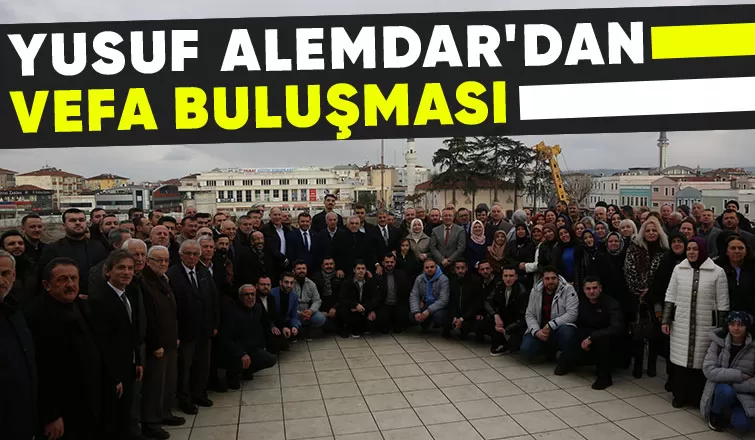 Yusuf Alemdar, partililerle buluştu