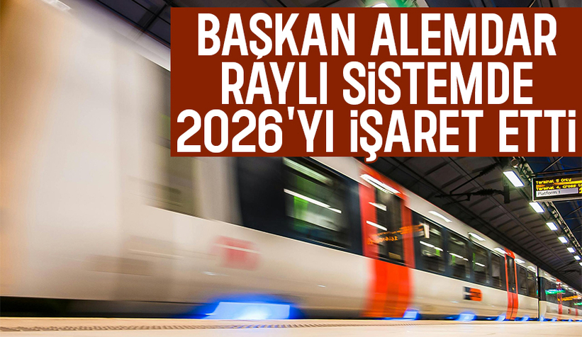 Yusuf Alemdar: Raylı sistemin yapımı 2026'da başlayacak