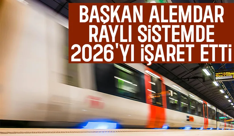 Yusuf Alemdar: Raylı sistemin yapımı 2026'da başlayacak
