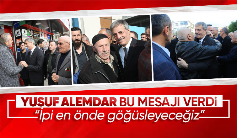 Yusuf Alemdar seçim çalışmalarına hızlı başladı