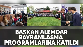 Yusuf Alemdar şehirle bayramlaştı