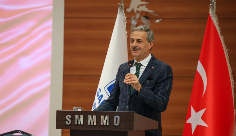 Yusuf Alemdar SMMMO ödül töreninde konuştu