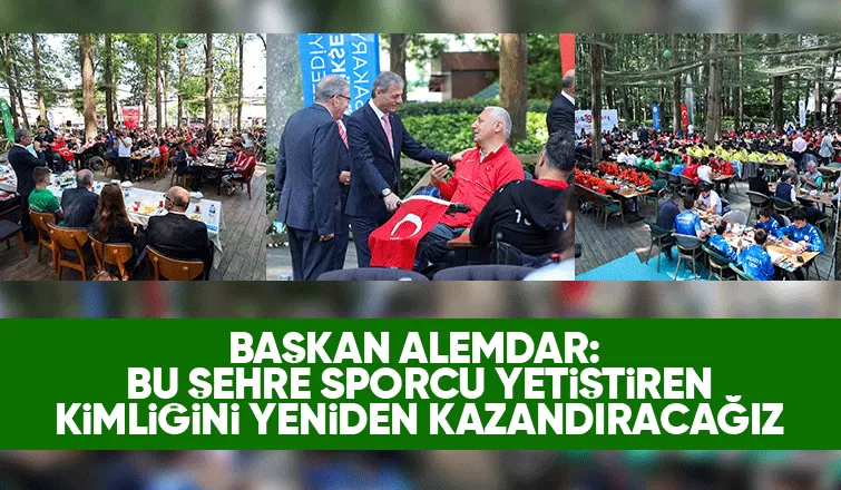 Yusuf Alemdar sporcularla buluştu