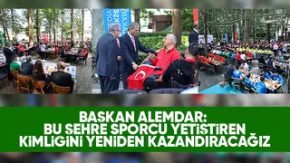 Yusuf Alemdar sporcularla buluştu