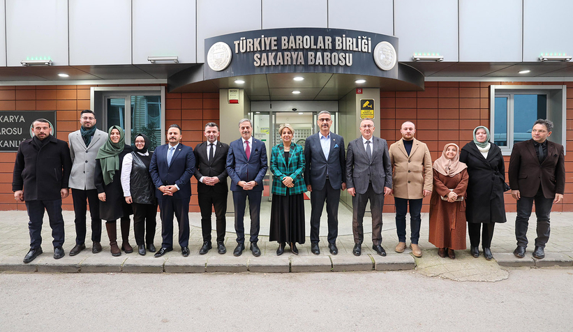 Yusuf Alemdar’dan Sakarya Barosu’na ziyaret