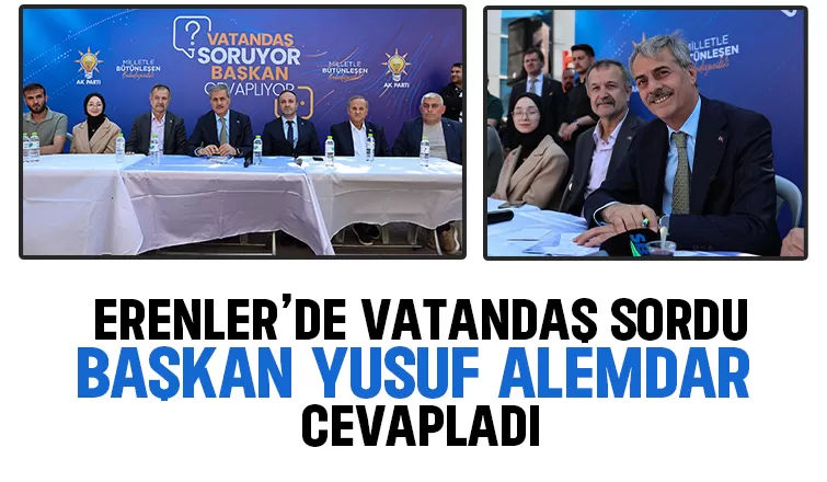 Yusuf Alemdar:Eser ve hizmet siyasetinden ödün vermeyeceğiz