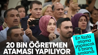 Yusuf Tekin açıkladı: Öğretmen atamalarında rakam belli oldu
