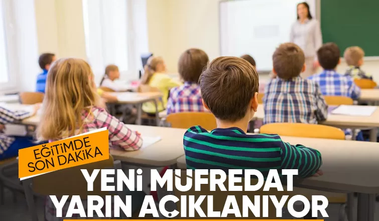 Yusuf Tekin açıkladı: Yeni müfredat yarın kamuoyuyla paylaşılacak