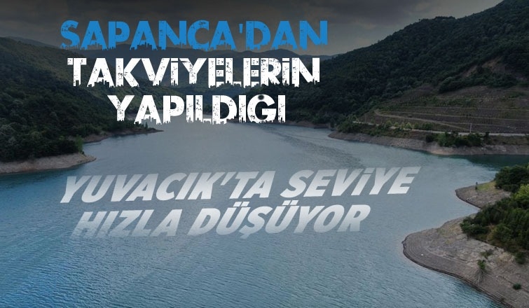 Yuvacık Barajı'nda su seviyesi düşüyor