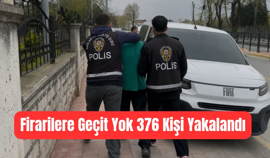 Yüzlerce firari yakalandı