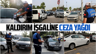 Zabıta affetmedi; Ceza yağdı