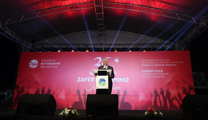 Zafer’in 98. yılı Sakarya'da böyle kutlandı