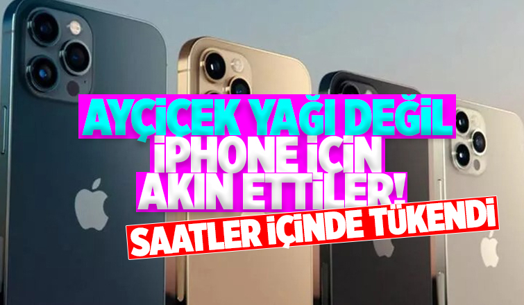 Zam kararıyla İphone almak için akın ettiler