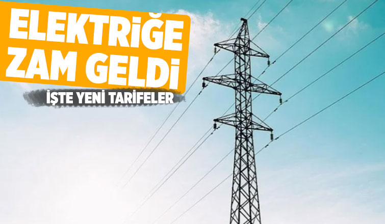Zamlı elektrik tarifesi Resmi Gazete’de