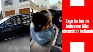 Zayn'in yeni görüntüsü: Bu kez babasının arabasını kullandı