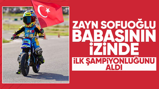 Zayn rüzgarı: Beş yaşında şampiyon