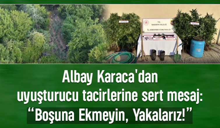 Zehir tacirlerine jandarma tokadı