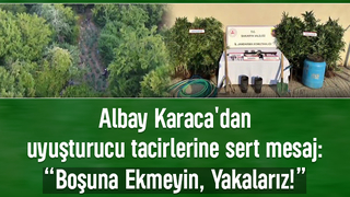 Zehir tacirlerine jandarma tokadı