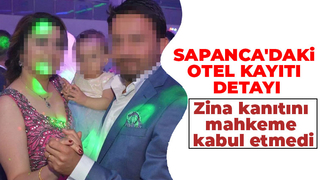 Zina kanıtını mahkeme kabul etmedi