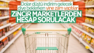 Zincir marketlere sebepsiz zam cezası