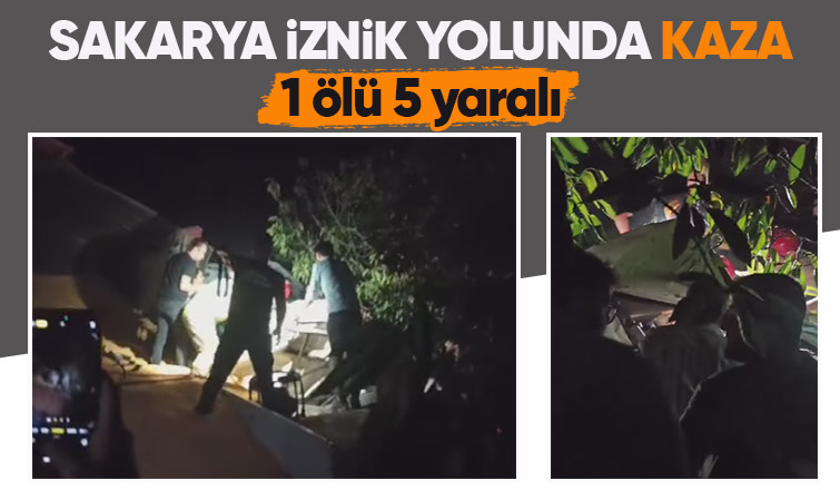 Zincirleme kaza 1 ölü 5 yaralı