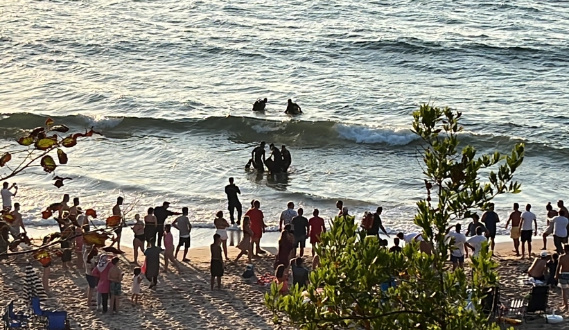 Zıpkınla denize daldı, cansız bedenine ulaşıldı