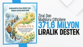 Zirai don mağduru çiftçiye 371,6 Milyon liralık destek