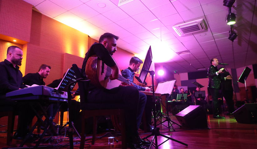 Ziya Taşkent’in besteleri adını verdiği konser salonunda yankılandı