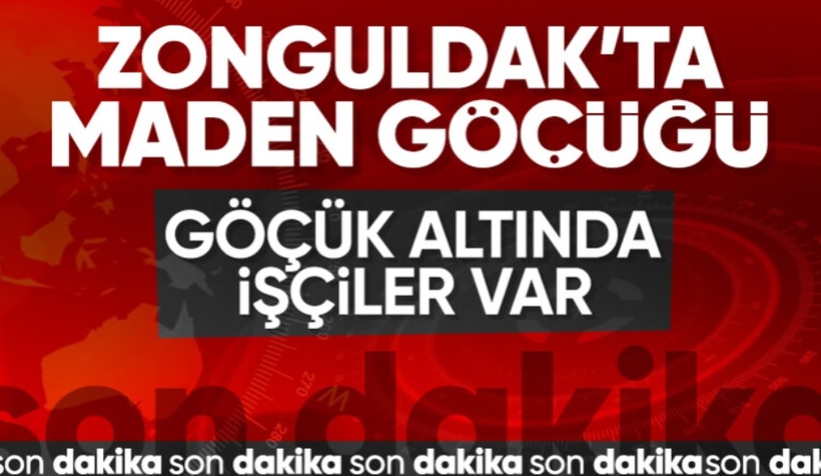 Zonguldak'taki maden ocağında göçük meydana geldi