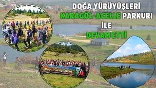 Zorlu parkurda sonbaharın tonlarını deneyimlediler