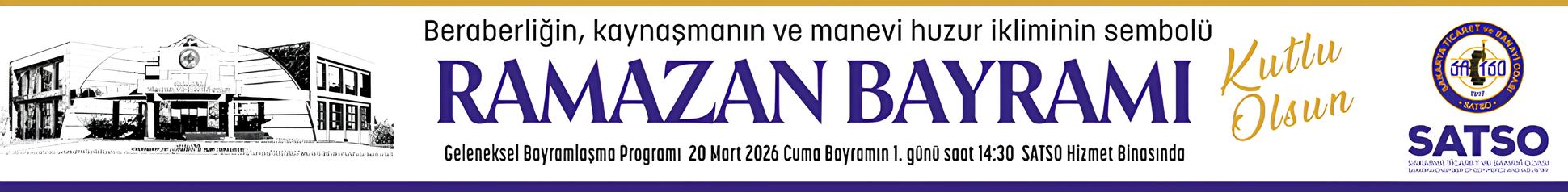 SATSO 2026 RAMAZAN BAYRAMI